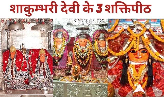 शाकम्भरी देवी के 3 शक्तिपीठ | Shakambhari Temple History in Hindi