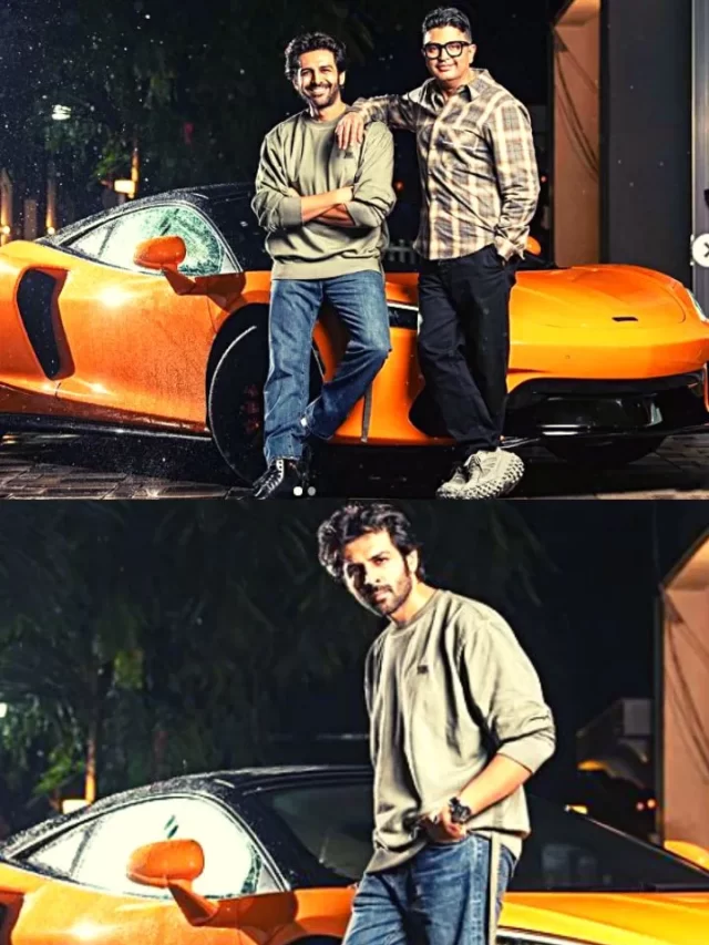 bhushan kumar gifts mclaren to Kartik Aryan