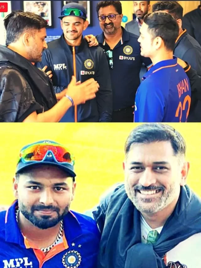 Rishabh Pant And MS Dhoni