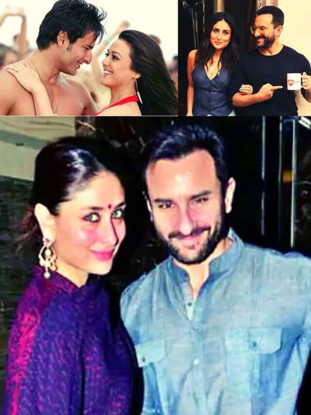 Saif Ali Khan, Kareena Kapoor and priti Zinta