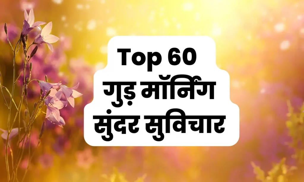 60 Best Good Morning Quotes In Hindi New सुप्रभात सुविचार