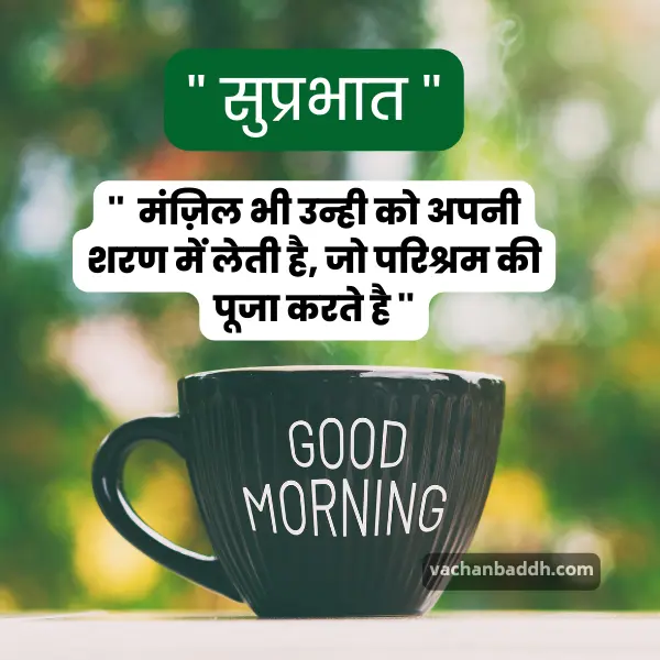 good morning inspirational quotes with images in hindi
