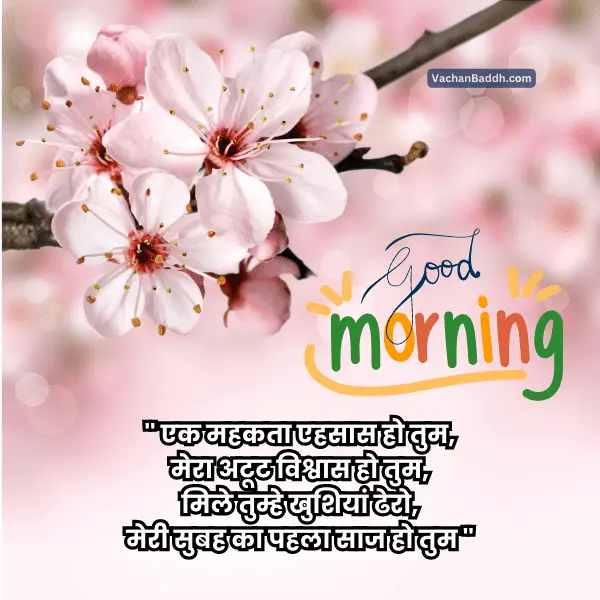 good morning shayari in english