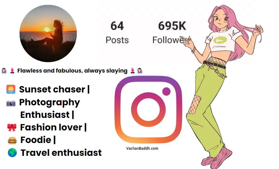 instagram bio for girls stylish